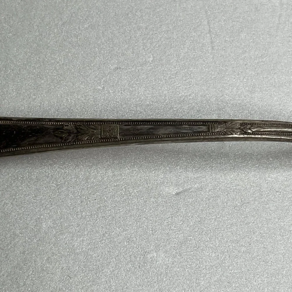 Wm Rogers & Sons AA 8”Serving Spoon MAYFAIR Pattern‎ Silver Plate Antique